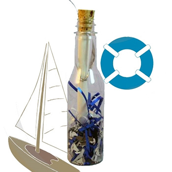 Sail Away Message In A Bottle